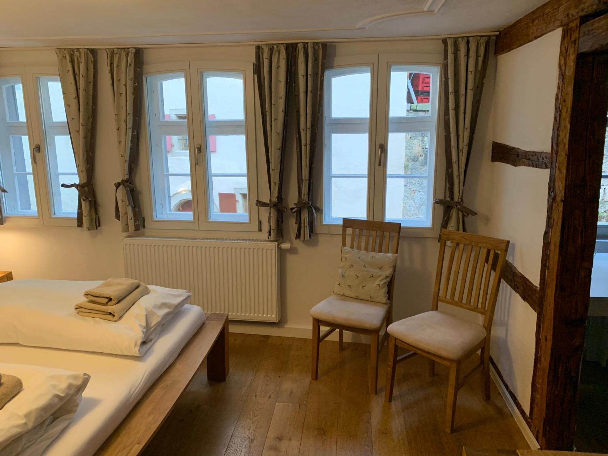 Gaestehaus Am Ploenlein Rothenburg ob der Tauber Buitenkant foto