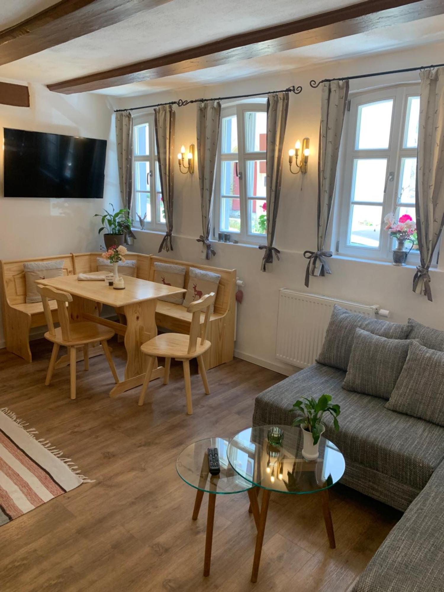Gaestehaus Am Ploenlein Rothenburg ob der Tauber Buitenkant foto