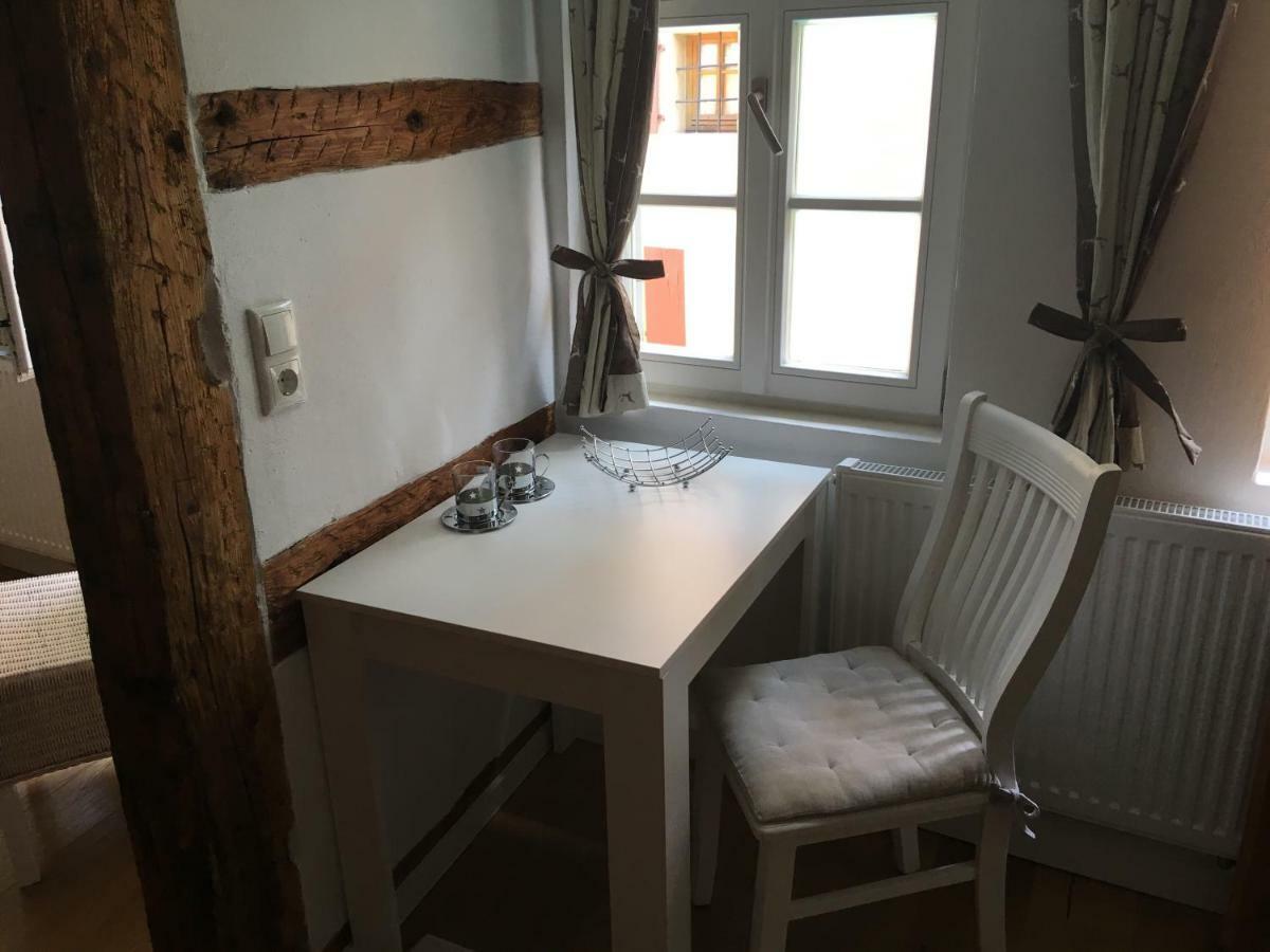 Gaestehaus Am Ploenlein Rothenburg ob der Tauber Buitenkant foto